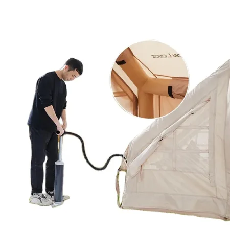 BOTEEN Camping Tent Inflate Blow up Tent Inflatable Car Tent With Pump