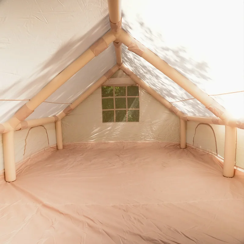 Wholesale Air Tent by Adults Waterproof Oxford Cloth Inflatable with 2 Large Windows and 2 Doors for Outdoor Camping - Image 4
