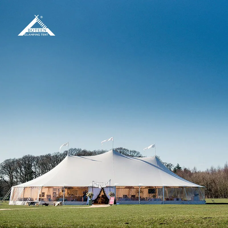 Wholesale Outdoor Sky Line Canopy Tent Waterproof More 100 People Wedding Marquee Tent Party Events Celebration Music Festival