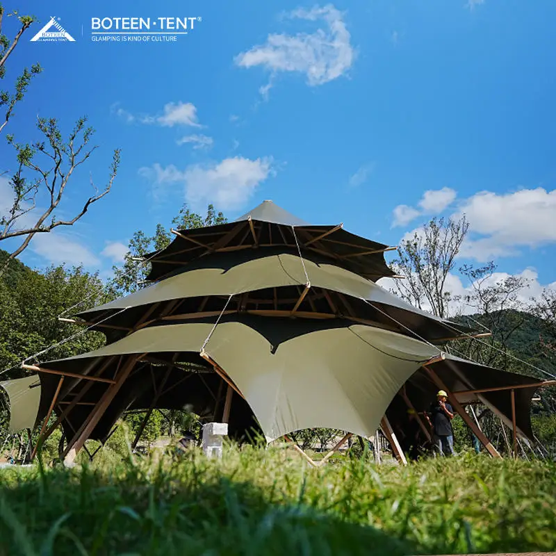 Accommodates Wedding Dancing UseExtra Large Luxury Wild Outdoor Wedding & Party Canopy Tent - Image 4