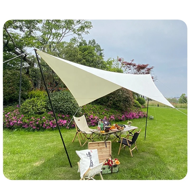 BOTEEN Portable Camping Shed Canopy Tent Outdoor Camping Canopy Picnic Fishing Camp Shade Butterfly Canopy for Party - Image 5
