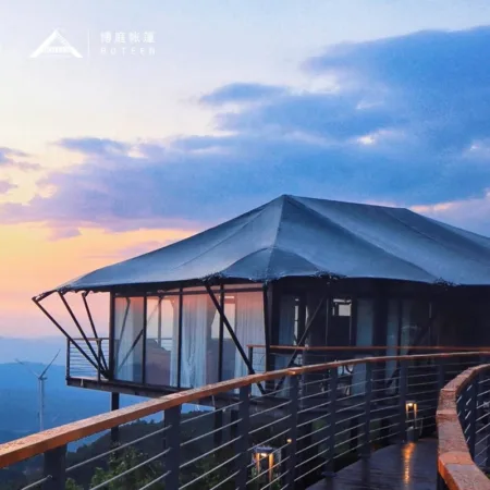 Luxury Glamping Safari Tent for Hotels - Waterproof, Spacious, and Perfect for Outdoor Resorts