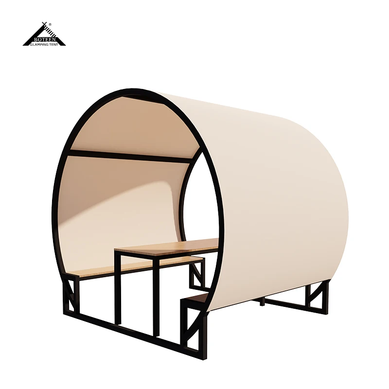 Custom Outdoor Event Tent with Table Chair Waterproof Easy Setup Other Tent Luxury Camping Tent for Restaurant Lounge Cafe - Image 3