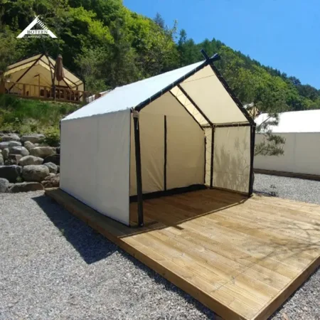 Boteen Prefabricated Tiny House Outdoor Waterproof Glamping for Family Hotel Safari Resort