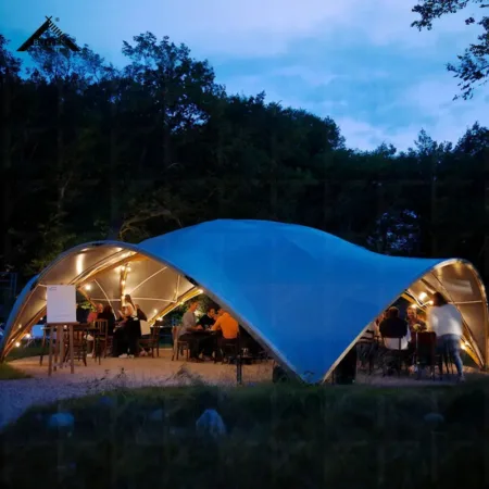Custom High Quality Outdoor Dome Tent Large Luxury Glamping Canopy Waterproof Wedding Party Tent for Event Festival Restaurant