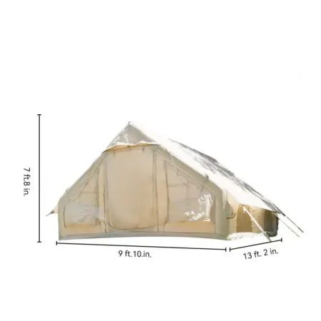Wholesale Waterproof Oxford Cloth Inflatable Tent with 2 Large Windows and 2 Doors for Outdoor Camping by Adults
