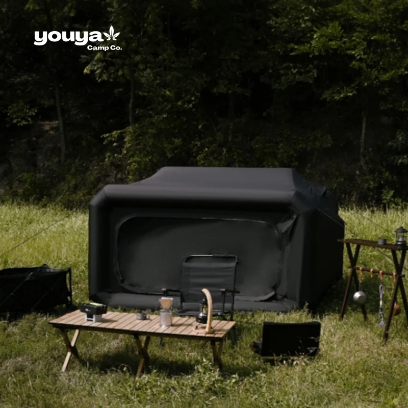 Lightweight Luxury Space Capsule Inflatable Tent Portable PVC Thickened Waterproof Quick Open Rainproof Field Camping Overnight - Image 6