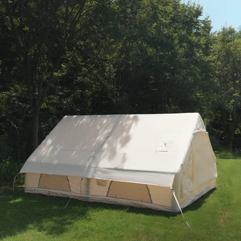 Wholesale Air Tent by Adults Waterproof Oxford Cloth Inflatable with 2 Large Windows and 2 Doors for Outdoor Camping - Image 5