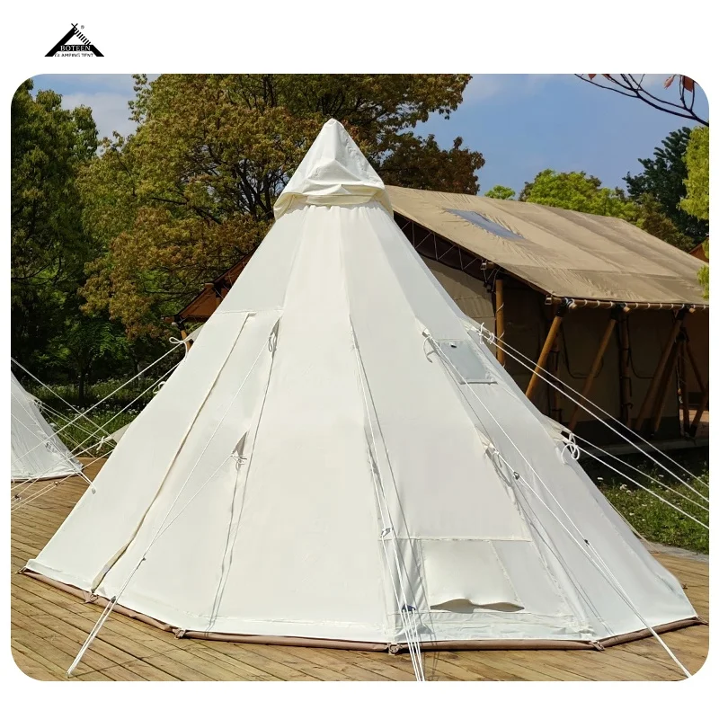 BOTEEN One Bedroom Camping Tent with Galvanized Steel Frame 3000mm Waterproofing Portable Beach & Outdoor Summer Tent for Events - Image 6