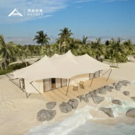 Vacation Camping Site, High-end Residential Building, Four Peaks Peak Hotel, Tent, Three Bedrooms, One Living Room, Scenic Area