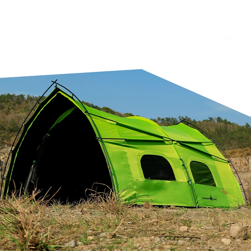 BOTEEN Wholesale Outdoor Summer Big Tent Custom Factory Camping All High-Strength Waterproof Canvas 15m Sanitary Facilities