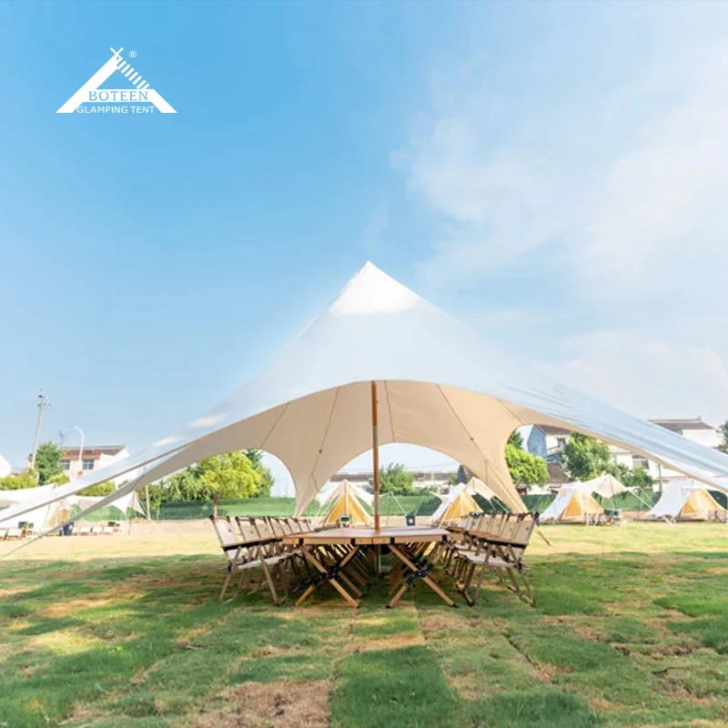 Professional Portable Camping 10M Extended Extra-large Thickened Multi-person Beach Rain Sun Shelter Waterproof Quick Automatic - Image 6