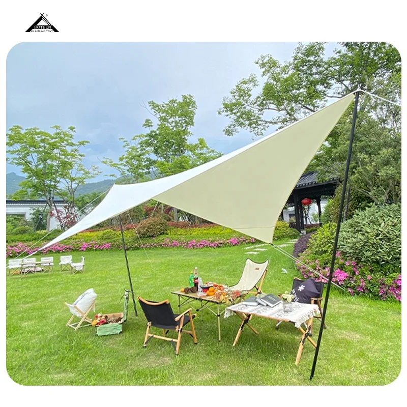 BOTEEN Portable Camping Shed Canopy Tent Outdoor Camping Canopy Picnic Fishing Camp Shade Butterfly Canopy for Party