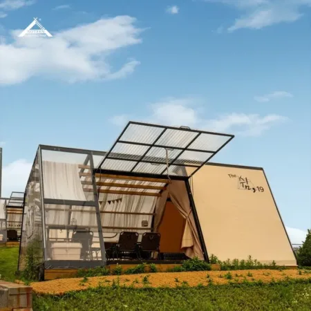 Custom 15 Years Life Eco Hotel Luxury Acrylic Tent Prefabricated House Family Atmosphere Party Cabin Tent