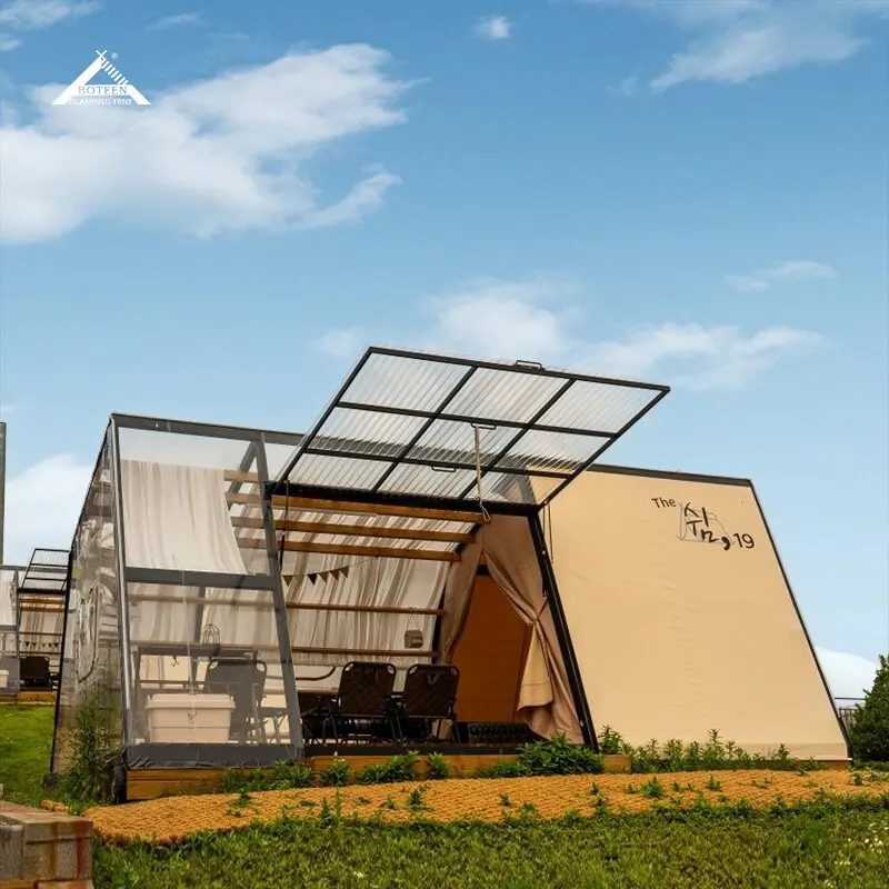 Custom 15 Years Life Eco Hotel Luxury Acrylic Tent Prefabricated House Family Atmosphere Party Cabin Tent