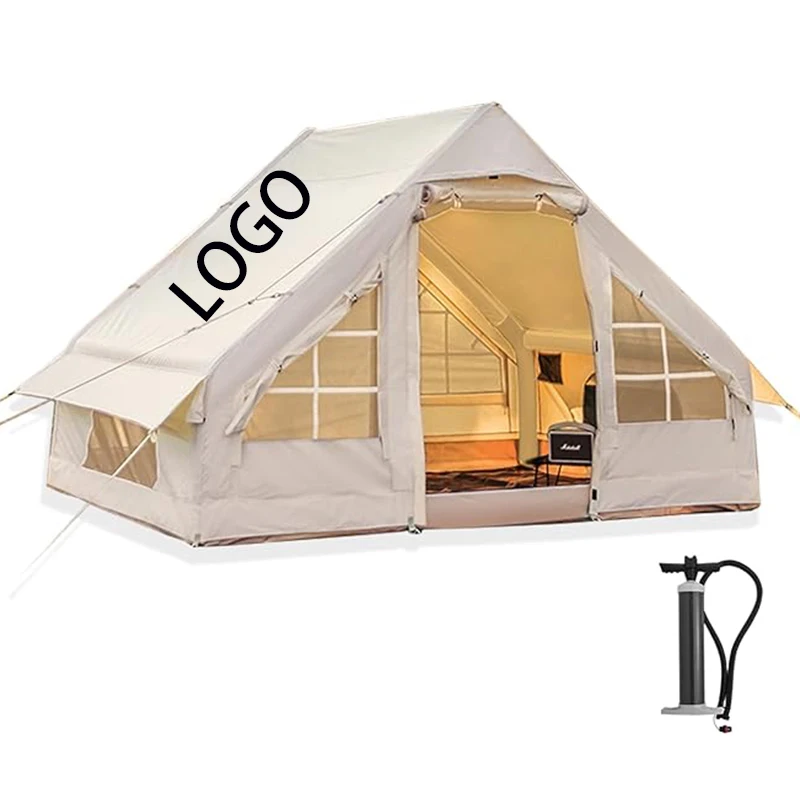 BOTEEN Inflatable Camping Tent with Pump Air Temp for Camping