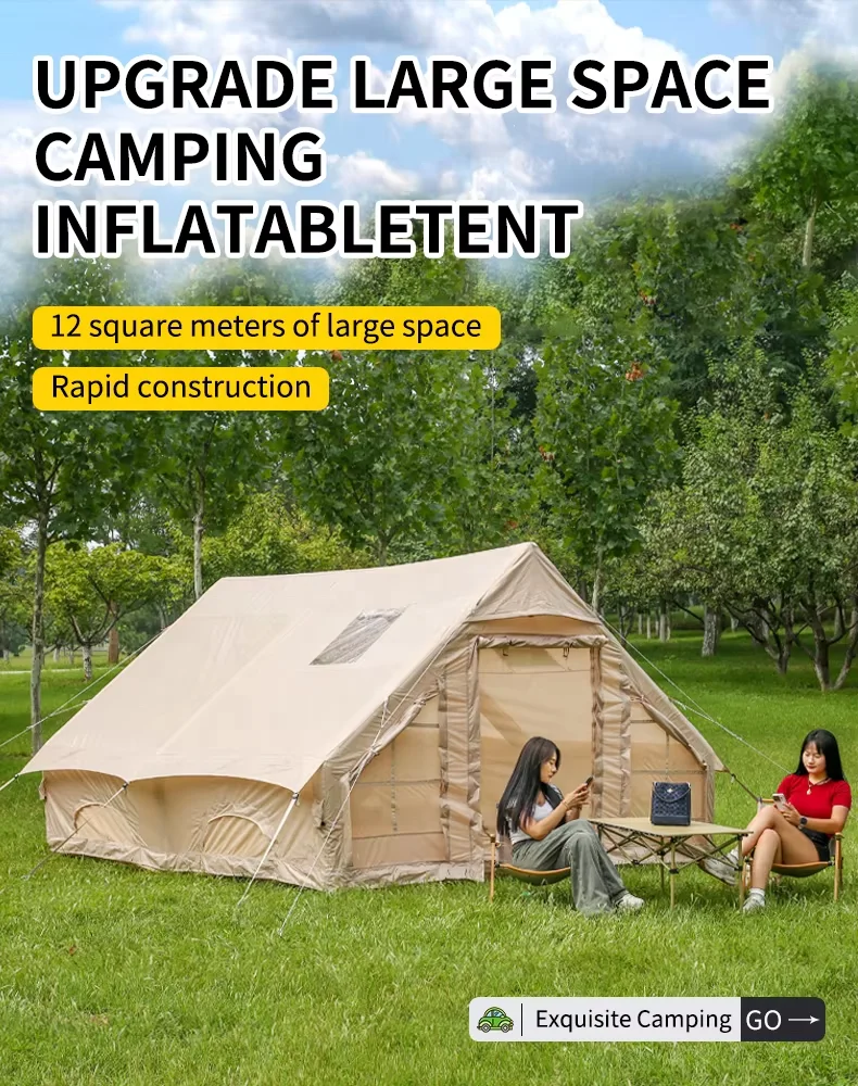 Supplier Inflatable Tent Protection Air Insect Proof Net Tent Camp Inflatable Tent - Image 4