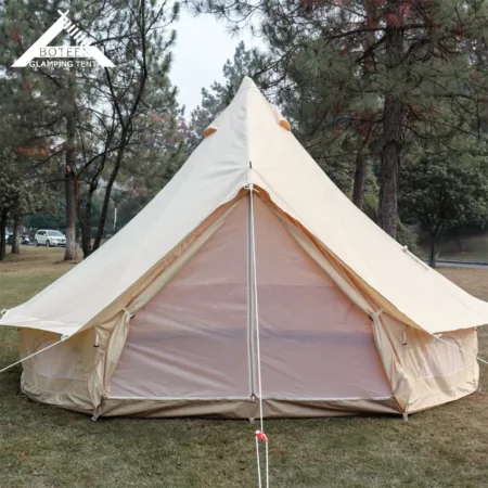 3-7m Oxford Cotton Resorts Tent Outdoor Waterproof Breathable Camping Yurt Hiking Travel Party Family Tent