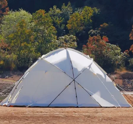 BOTEEN Portable Fully Automatic Summer Camping Tent Outdoor Ball Tent Aluminum Alloy Three-Season Waterproof for Beach Park