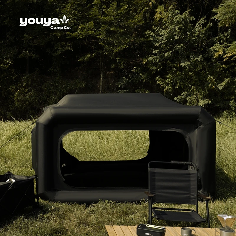 New Luxury Space Capsule Inflatable Tent Easy Setup for 2 People 4 Season Waterproof Portable Oxford for Family Outdoor Camping