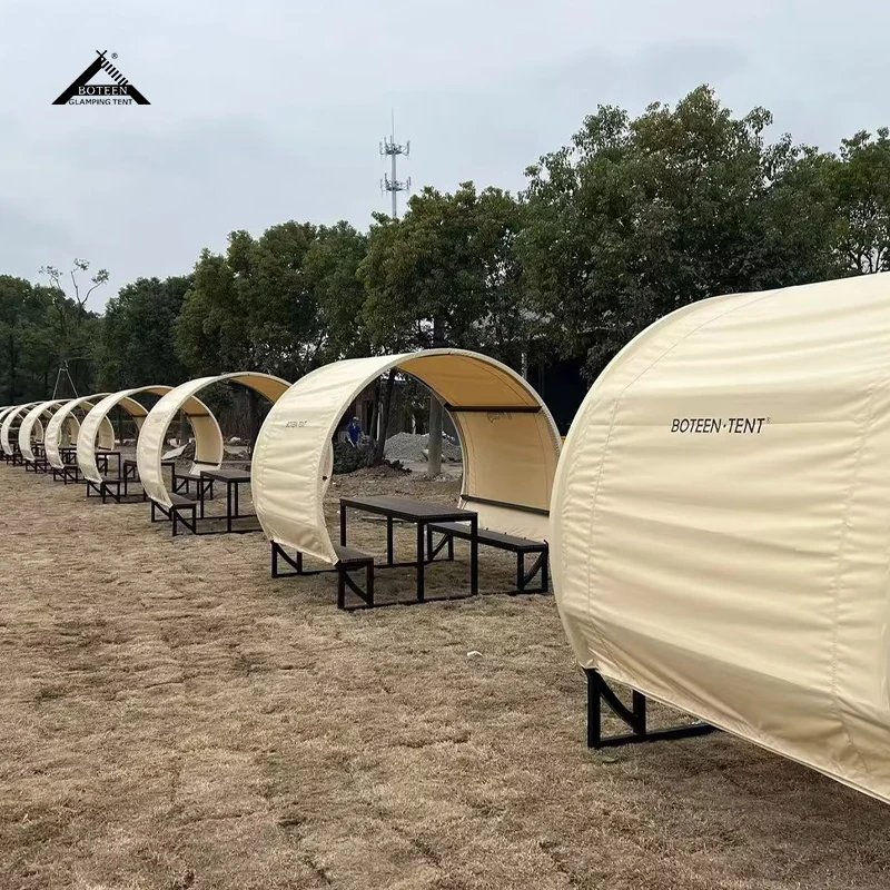 Custom Outdoor Event Tent with Table Chair Waterproof Easy Setup Other Tent Luxury Camping Tent for Restaurant Lounge Cafe - Image 5