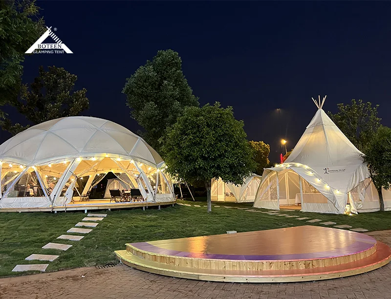 Event Festival Camping Tent Luxury Customized Large PVC Tent Waterproof Wedding Party Tent - Image 4