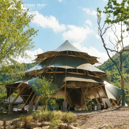 Extra Large Luxury Wild Outdoor Wedding & Party Canopy Tent Accommodates Wedding Dancing Use