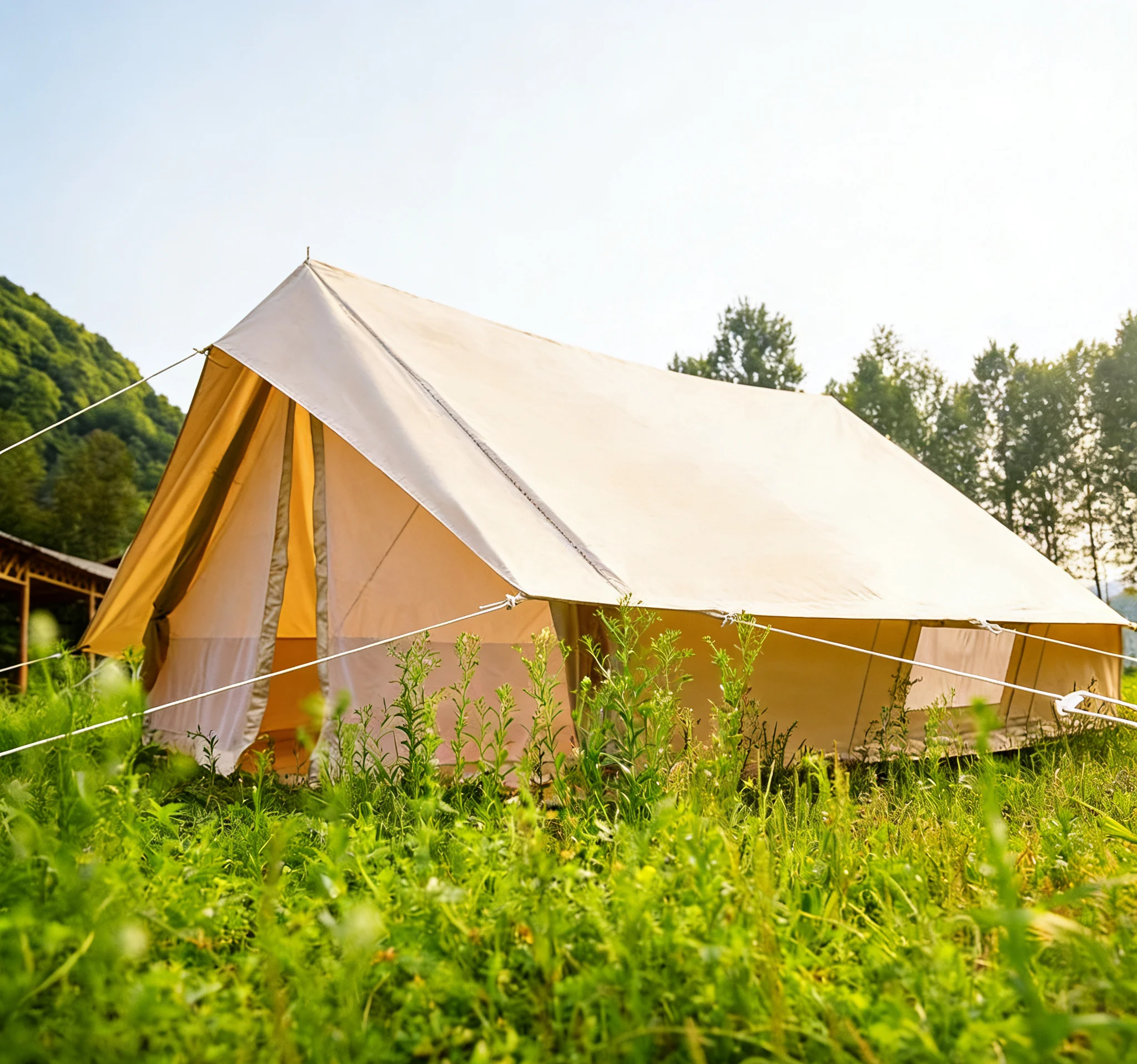 BOTEEN Outdoor Camping Tent House Glamping Summer Outdoor Picnic Bubble Tent Safari Tents 4 Season