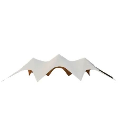 BOTEEN Star-Shaped Large Three Peaks Tents With Double Pole Anti-UV Tarp for Wedding Trade Camping