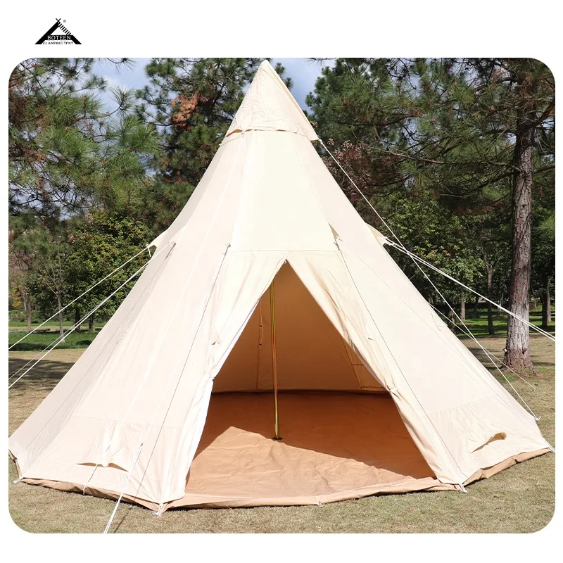 BOTEEN One Bedroom Camping Tent with Galvanized Steel Frame 3000mm Waterproofing Portable Beach & Outdoor Summer Tent for Events - Image 5