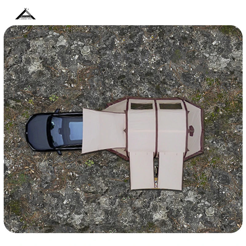 BOTEEN Summer Custom Outdoor Tent Galvanized Steel Pipe >3000mm Waterproof Three Bedrooms Living Room Modular Design for Parties - Image 6