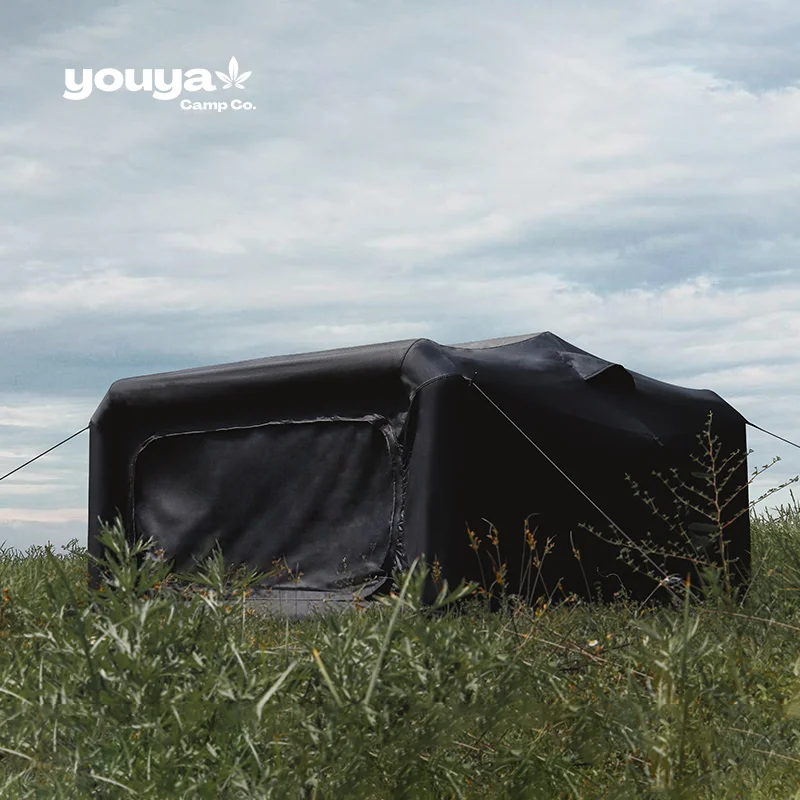 Lightweight Luxury Space Capsule Inflatable Tent Portable PVC Thickened Waterproof Quick Open Rainproof Field Camping Overnight - Image 4