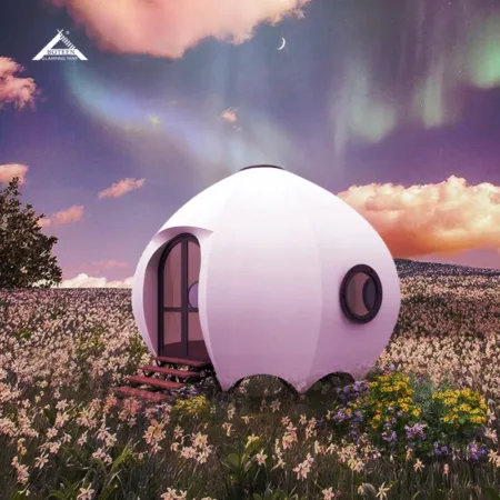 Starry Sky View Tent Outdoor Luxury Camping Ecological Luxury Camping Villa Design Sense Camping Suite