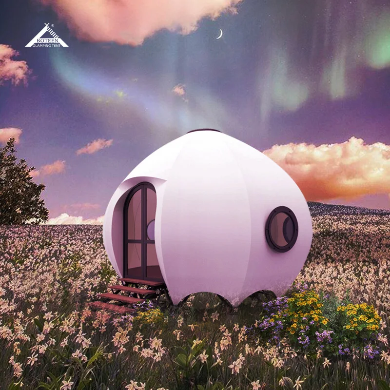 Starry Sky View Tent Outdoor Luxury Camping Ecological Luxury Camping Villa Design Sense Camping Suite