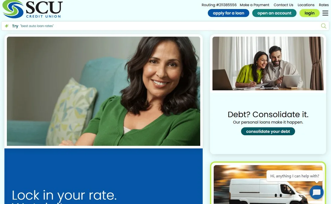 SCU Credit Union – scucu.org
