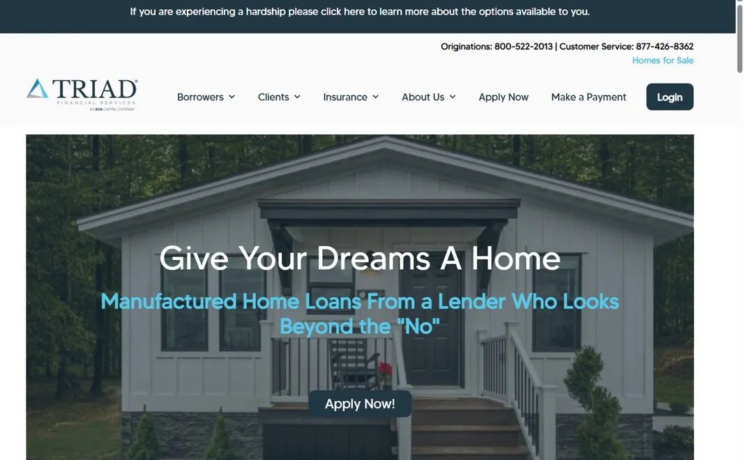 Triad Financial Services – triadfs.com