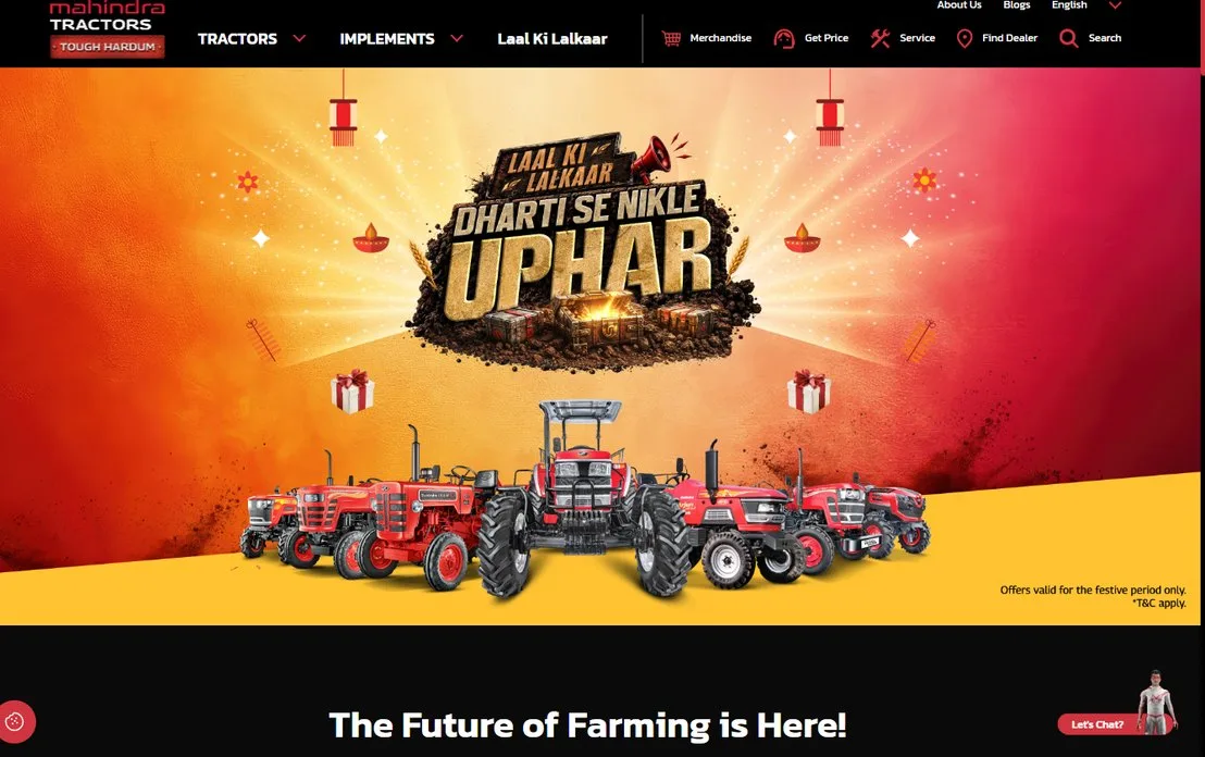 Mahindra – mahindratractor.com