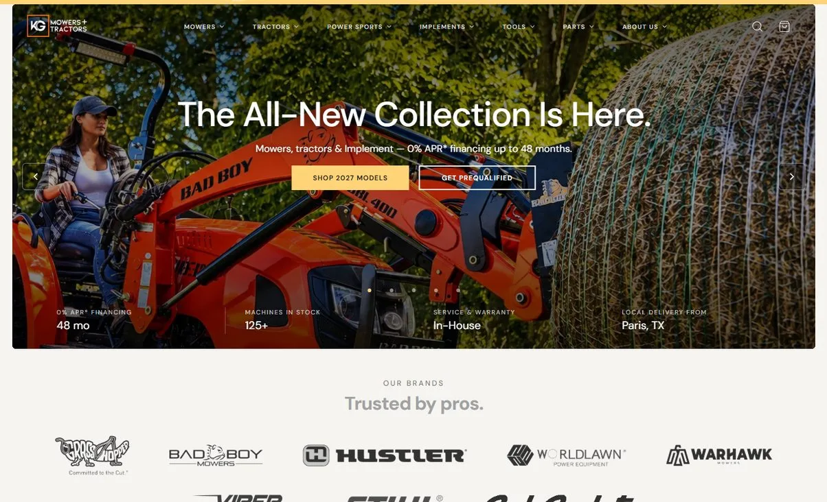 K and G Mowers – kgmowers.com